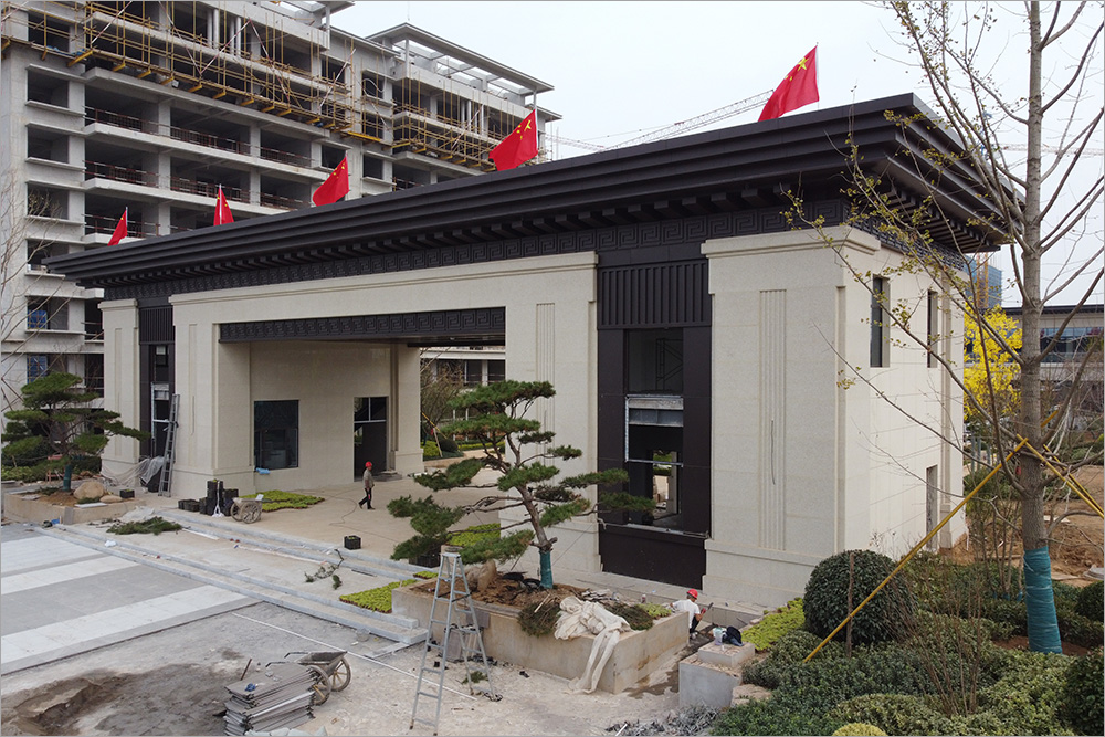 山西-万荣荣樾郡-真岩®无机仿石材案例-02